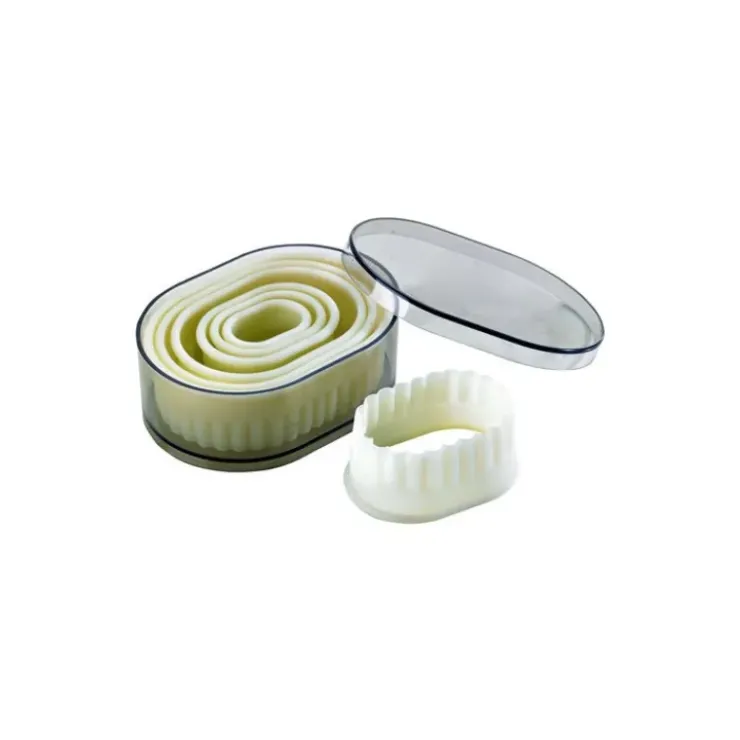 Outlet MALLARD FERRIERE Emporte Pièce Ovale Cannelé Polyglass (x7)