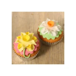 Hot FMM Emporte Pièce Spécial Cupcake double cotés Fleur