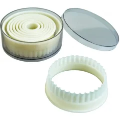 Hot IBILI Emporte-Pièce Rond Cannelé Polyglass (x9)