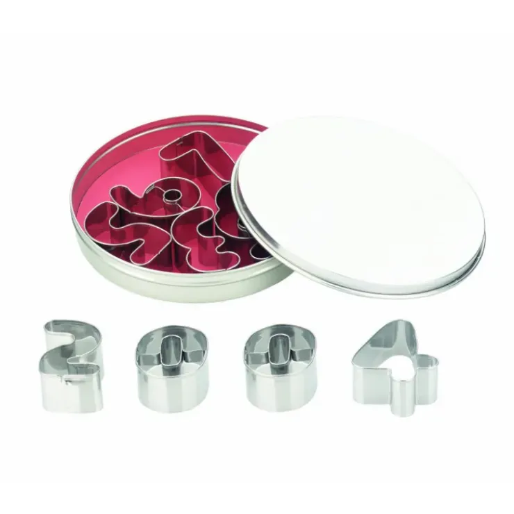 Hot IBILI Emporte-Pièces Inox Chiffres x 9