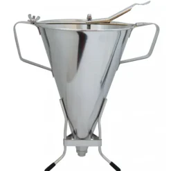 New DE BUYER Entonnoir à piston KWIK MAX Inox 3.3 L