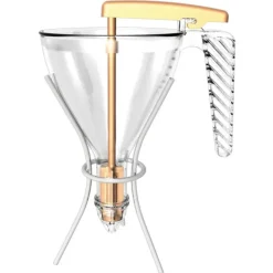 MATFER Entonnoir Automatique 0,75 cl Transparent avec support