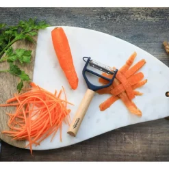 OPINEL Eplucheur en Bois Bleu T-duo