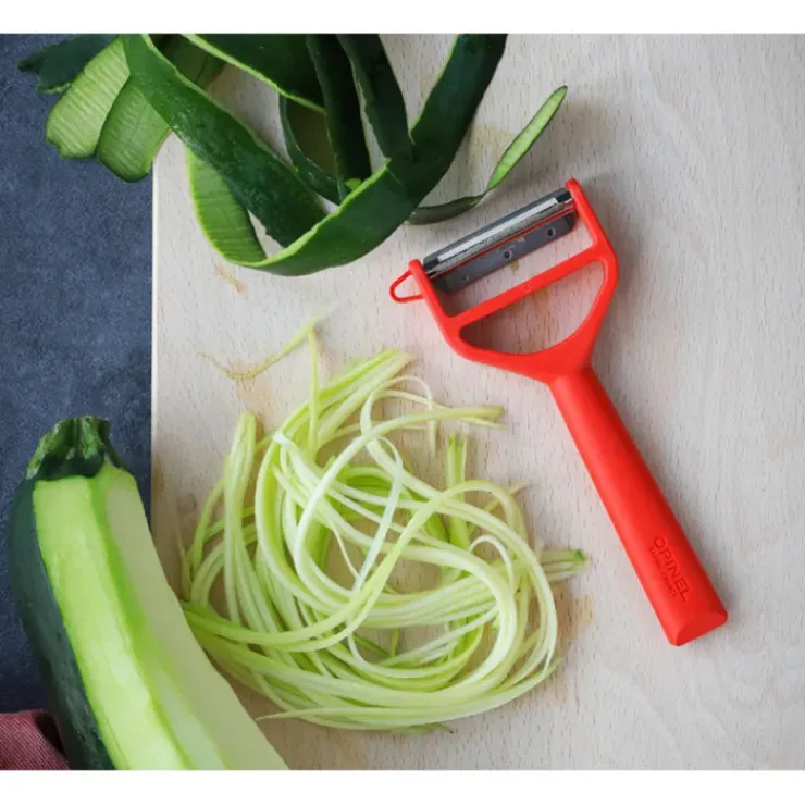 Outlet OPINEL Eplucheur en Polymère Rouge T-duo