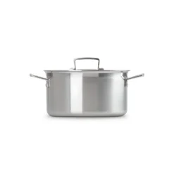 Outlet LE CREUSET Faitout Inox 24 cm avec Couvercle