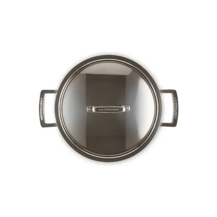 Outlet LE CREUSET Faitout Inox 24 cm avec Couvercle