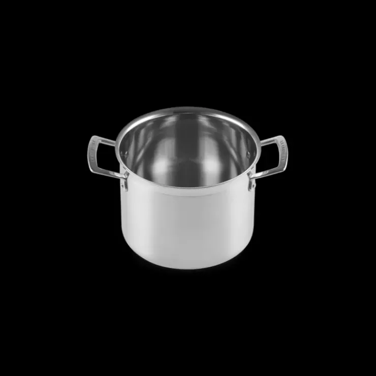 Discount LE CREUSET Faitout Inox 20 cm avec Panier Vapeur
