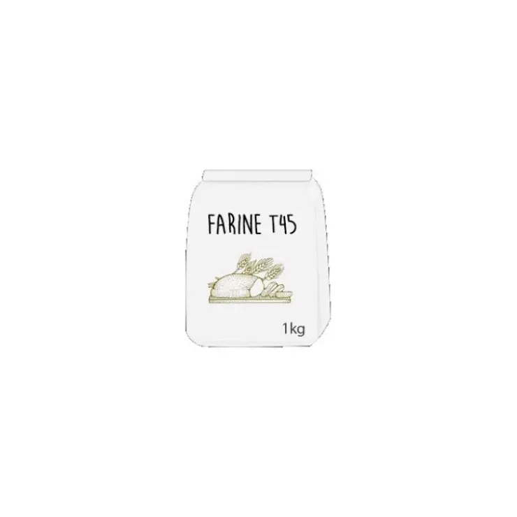 CUISINEADDICT Farine T45 Blé 1kg