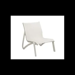 Hot GROSFILLEX Fauteuil Conversationnel Blanc Glacier Toile Blanche Sunset