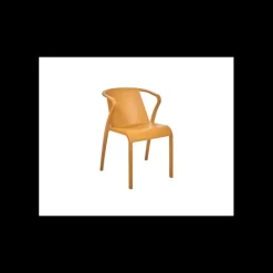 EZPELETA Fauteuil en Polypropylène Fado Moutarde