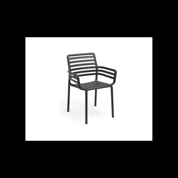 Sale NARDI Fauteuil en Résine Doga Anthracite