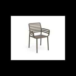 New NARDI Fauteuil en Résine Doga Tabac