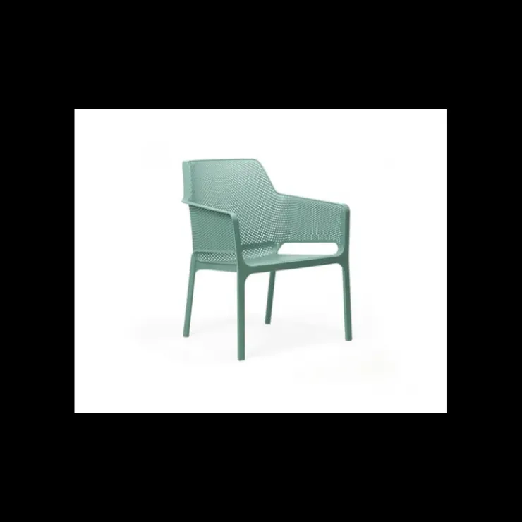 Clearance NARDI Fauteuil en Résine Vert d'Eau Net Relax