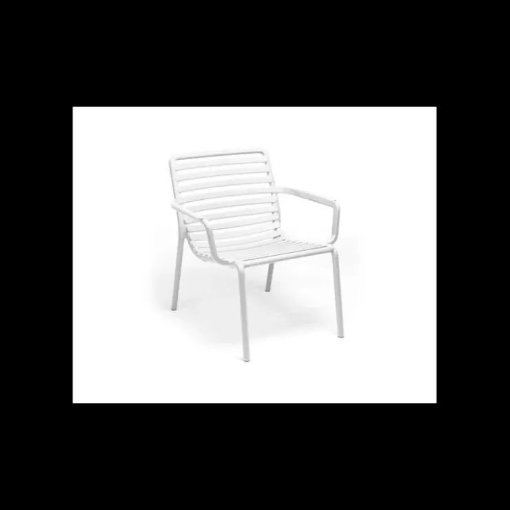 Online NARDI Fauteuil Relax en Résine Doga Blanc
