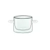 Best LUIGI BORMIOLI FIN DE SERIE Casserole En Verre Double Paroi 12 cl (x2) THERMIC GLASS