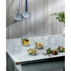 Sale LUIGI BORMIOLI FIN DE SERIE Casserole Verre Double Paroi 25 cl (x2) THERMIC GLASS