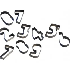 New GOBEL FIN DE SERIE Chiffre inox 7 Moule-Découpoir 100 mm