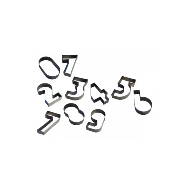 Online GOBEL FIN DE SERIE Chiffre inox 7 Moule-Découpoir 210 mm