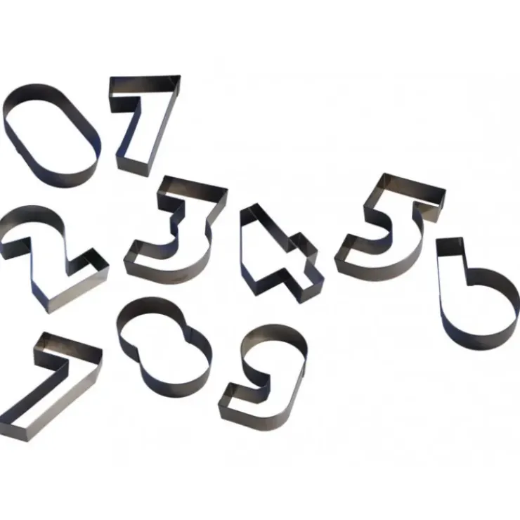 Outlet GOBEL FIN DE SERIE Chiffre inox 3 Moule-Découpoir 100 mm