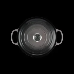Clearance LE CREUSET FIN DE SERIE Cocotte en Fonte Ronde 26 cm Flint Signature