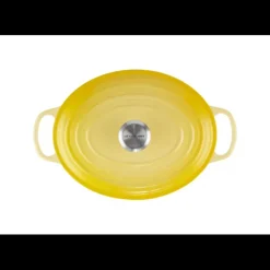 Hot LE CREUSET FIN DE SERIE Cocotte en fonte Ovale 31 cm Soleil Signature