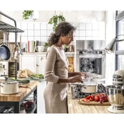 KITCHENAID FIN DE SERIE Faitout Émaillé 20cm Crème