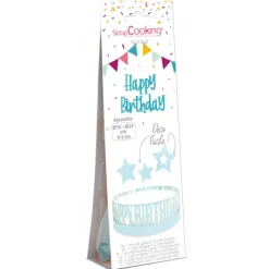 Discount SCRAPCOOKING FIN DE SERIE Kit Décor Gâteau Anniversaire (4 pièces)
