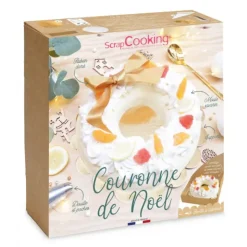 Outlet SCRAPCOOKING FIN DE SERIE Kit Gâteau Couronne de Noël