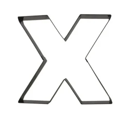 Clearance GOBEL FIN DE SERIE Lettre inox X Moule-Découpoir