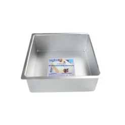 Clearance PME FIN DE SERIE Moule Carré 35 x 35 cm H.10 cm Aluminium