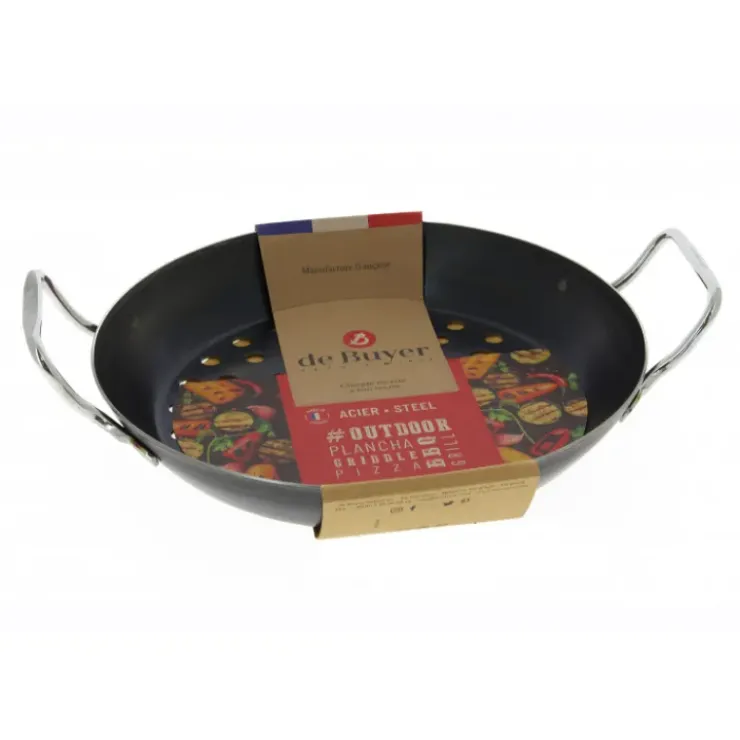 Outlet DE BUYER FIN DE SERIE Plat à Légumes Perforé Ø 28 cm Outdoor