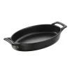 Sale REVOL FIN DE SERIE Plat Ovale Noir 20x12,5 cm Belle Cuisine