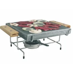 Hot TELLIER FIN DE SERIE Support pour Pierre à Griller Naturelle 25x25x3 Louis