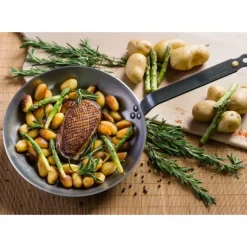 New DE BUYER FIN DE SERIE Wok Ø 24 cm Mineral B Element