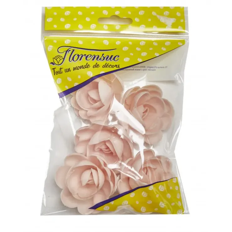 Sale FLORENSUC Fleur Azyme Bio Rose Rose 5 cm x5