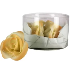 Sale MALLARD FERRIERE Fleur en sucre Roses - nuancées Pêches Ø5 cm (x5) Mallard Ferrière