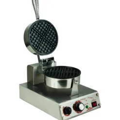 New CUISINEADDICT Gaufrier Professionnel Simple Ø185 mm