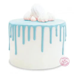 Online SCRAPCOOKING Glaçage Bleu goût Chocolat 130 g