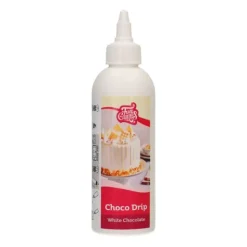 FUNCAKES Glaçage Choco Drip Blanc 180 g Fncakes
