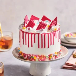 FUNCAKES Glaçage Choco Drip Fuchsia 180 g