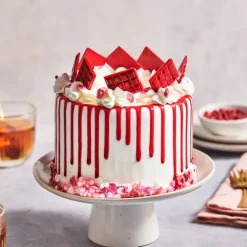 Sale FUNCAKES Glaçage Choco Drip Rouge 180 g