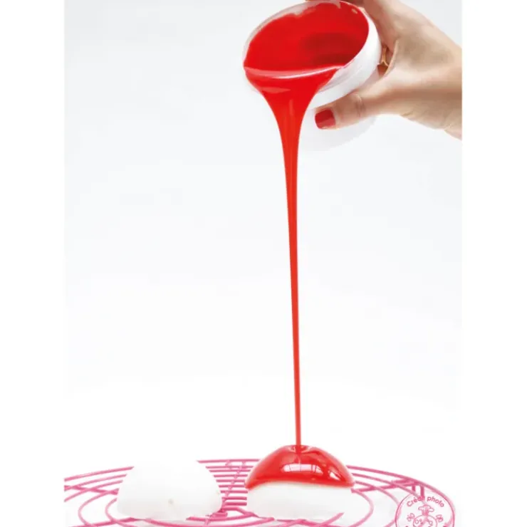 SCRAPCOOKING Glaçage Miroir Rouge 300 g