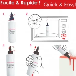 Clearance SCRAPCOOKING Glaçage Violet Goût Chocolat 130 g