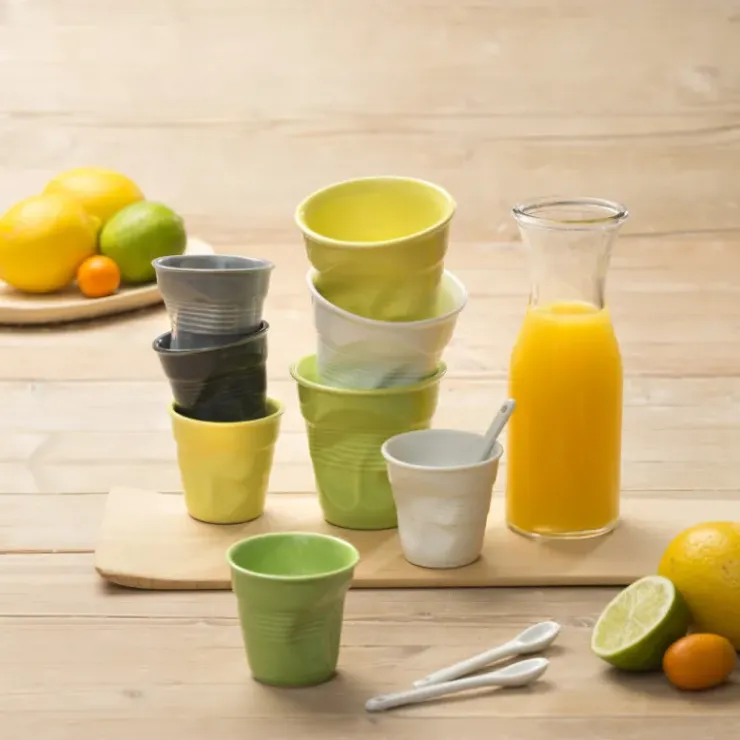 Best REVOL Gobelet Froissé Blanc 8cl