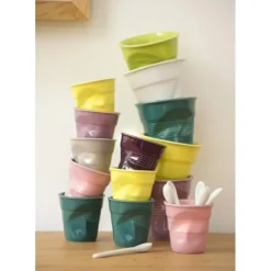 Hot REVOL Gobelet Froissé Blanc 33cl