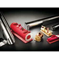 Best MATFER Gouttière à Bûche Inox 35 x 6 cm