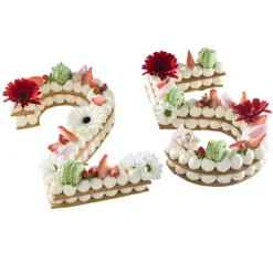 Discount MALLARD FERRIERE Grand Emporte Pièce Inox Chiffre 3 32x16 cm