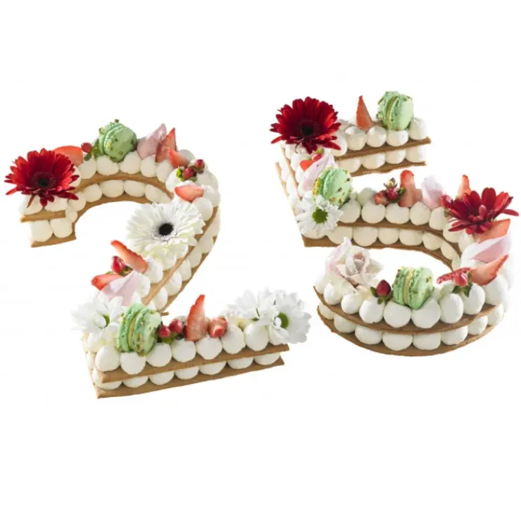 Discount MALLARD FERRIERE Grand Emporte Pièce Inox Chiffre 3 32x16 cm