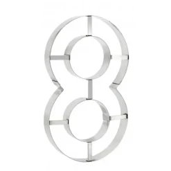 Online MALLARD FERRIERE Grand Emporte Pièce Inox Chiffre 8 32x18 cm