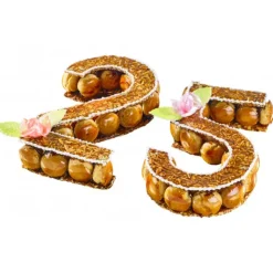 New MALLARD FERRIERE Grand Emporte Pièce Inox Chiffre 1 32x16 cm